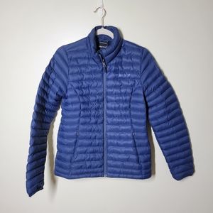 Marmot thinsulate puffer jacket blue size small